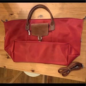 Hexagona Large Red Tote